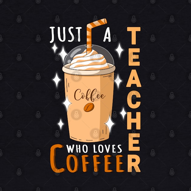 Teacher Who Loves Coffee Design Quote by jeric020290